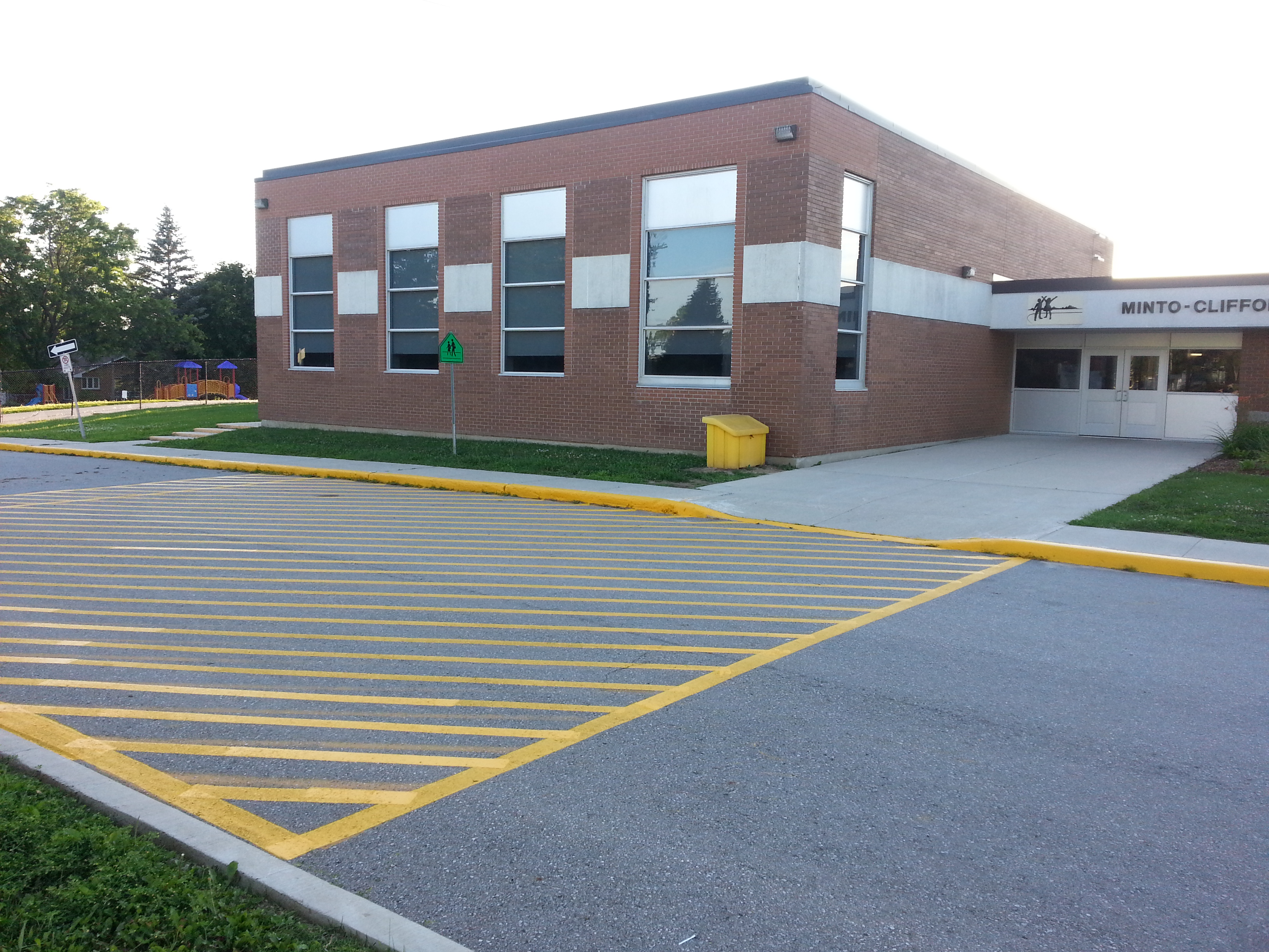 safety zone painting