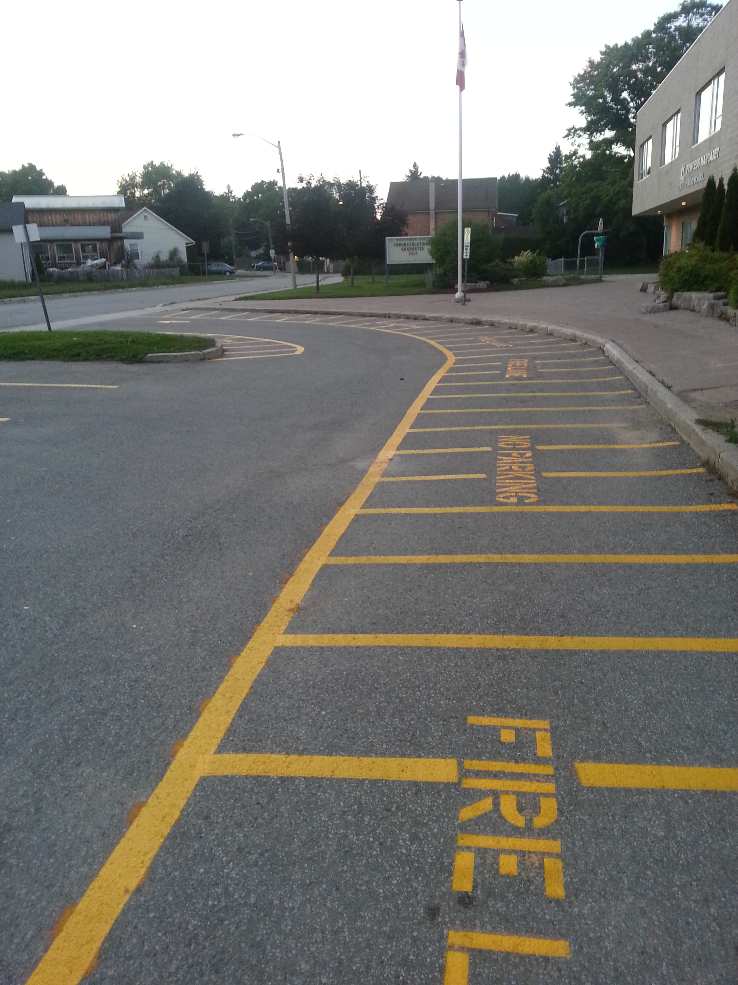 safety zone painting