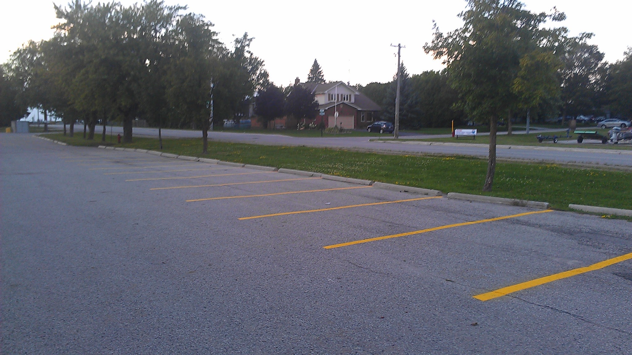 parking lot painting