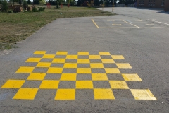 checkerboard painting